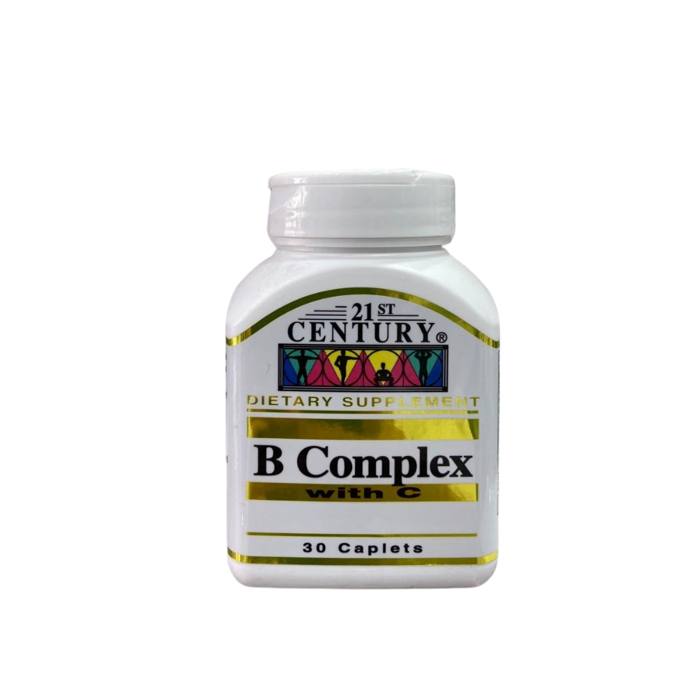 21वीं सदी बी कॉम्प्लेक्स विटामिन सी के साथ 30 एस