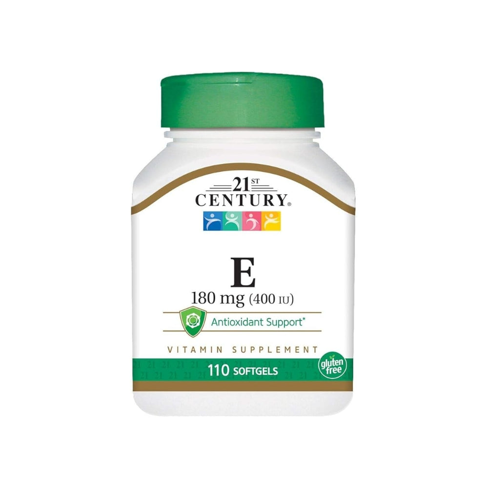 21वीं सदी ई-400 आईयू विटामिन सॉफ़्टजैल - 110 कैप्सूल