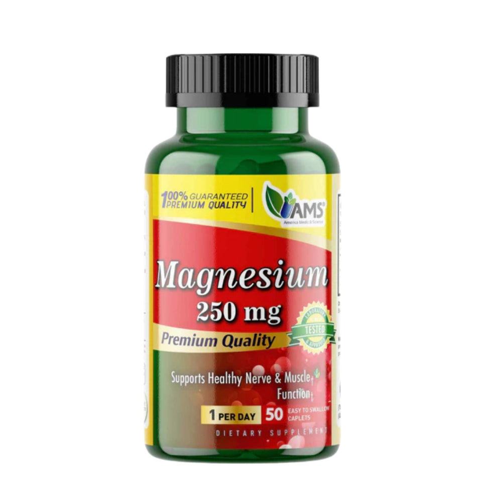 Ams Magnesium 250Mg Tab 50S