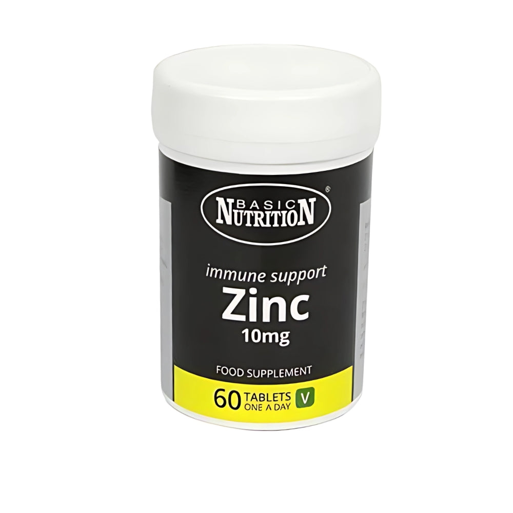 Basic Nutrition Immune Support Zinc 10 Mg Tablets 60'S