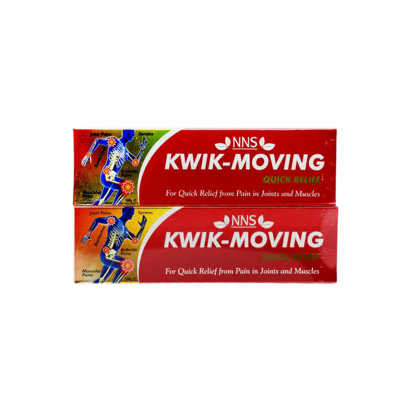 Kwik Moving Relief Ointment 100gm 2 Pieces