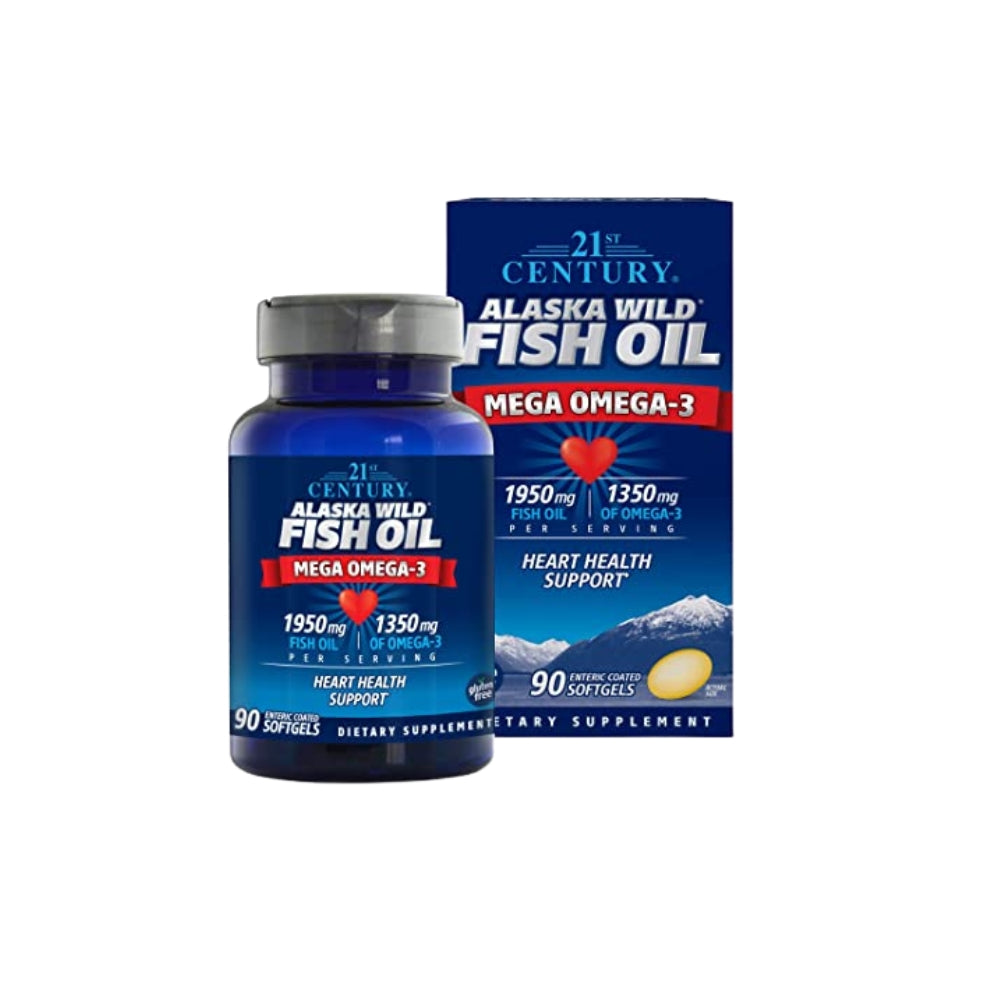 21 Cent Alaska Wild Fish Oil S/G 90'S