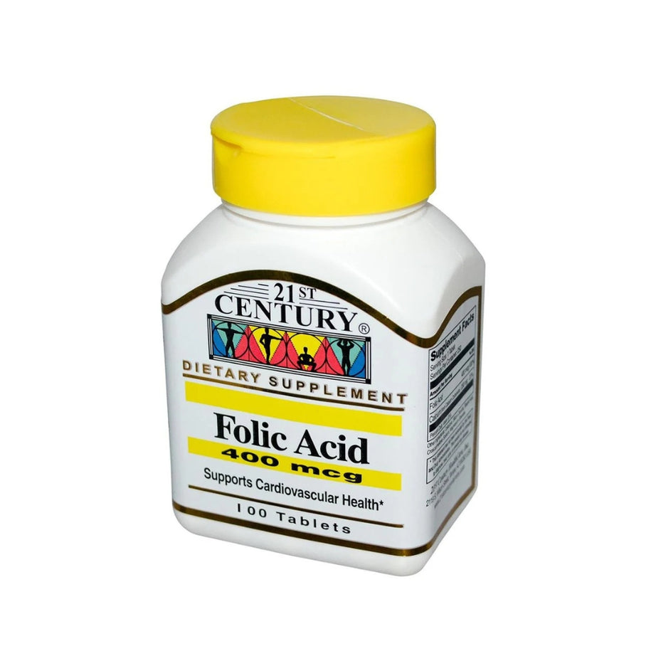 21st Century - Folic Acid 400mcg 100 Tablets