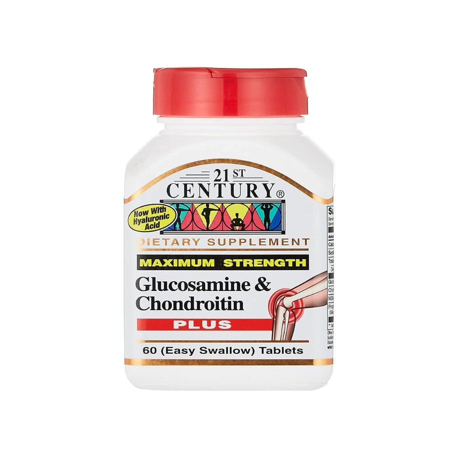 21st Century Glucosamine & Chondroitin Plus Tabs 60'S