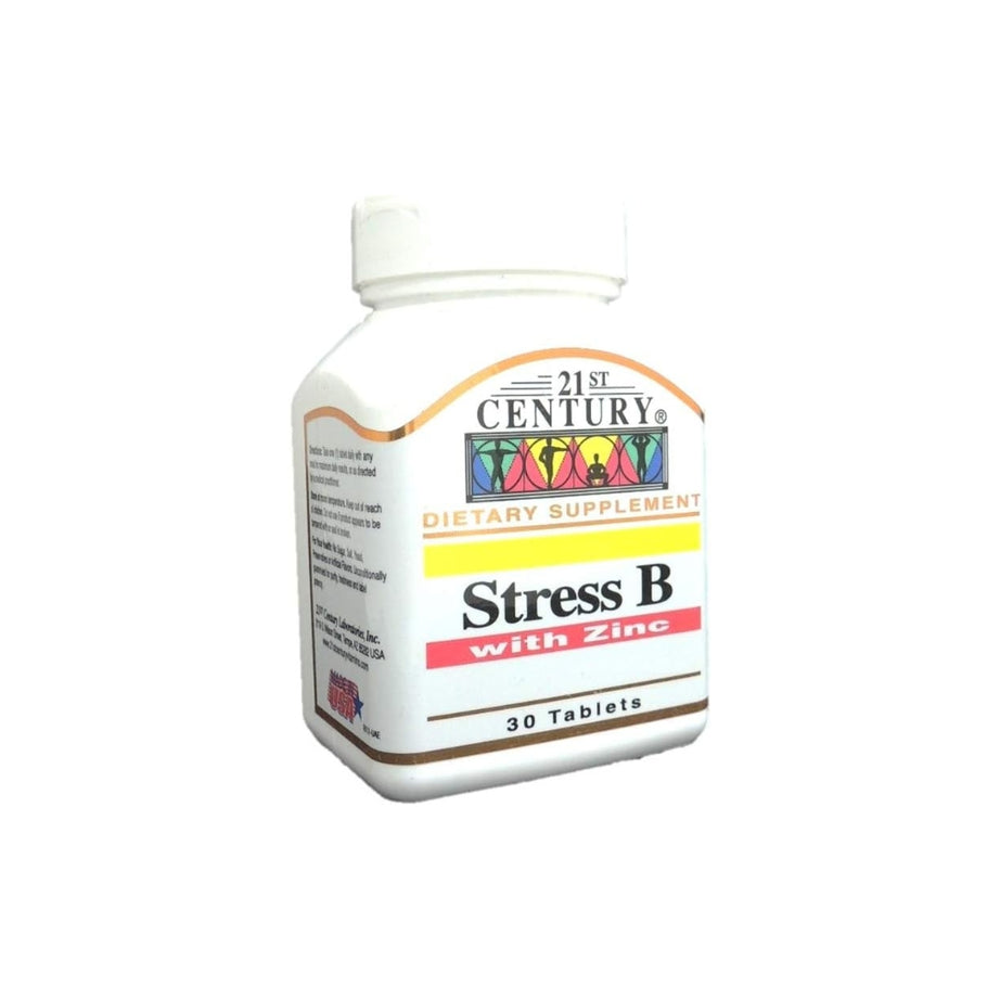 21st Century Stress B with Zinc Tablets 30's