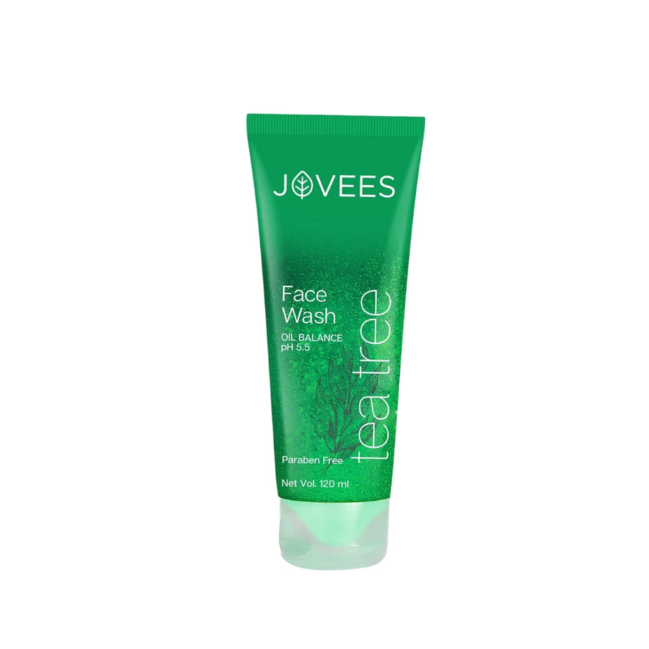 Jovees Tea Tree Oil Control Face Wash, 120ml