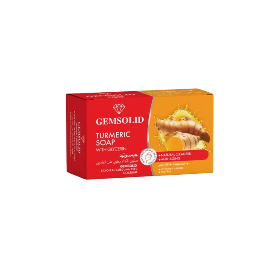Gemsolid Turmeric  Soap 125Gm