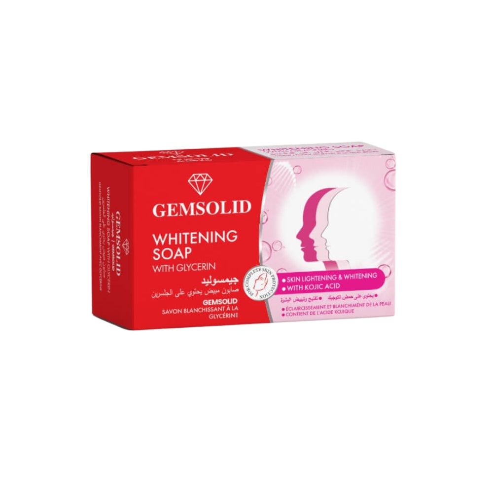 Gemsolid Whitening  Soap 125Gm