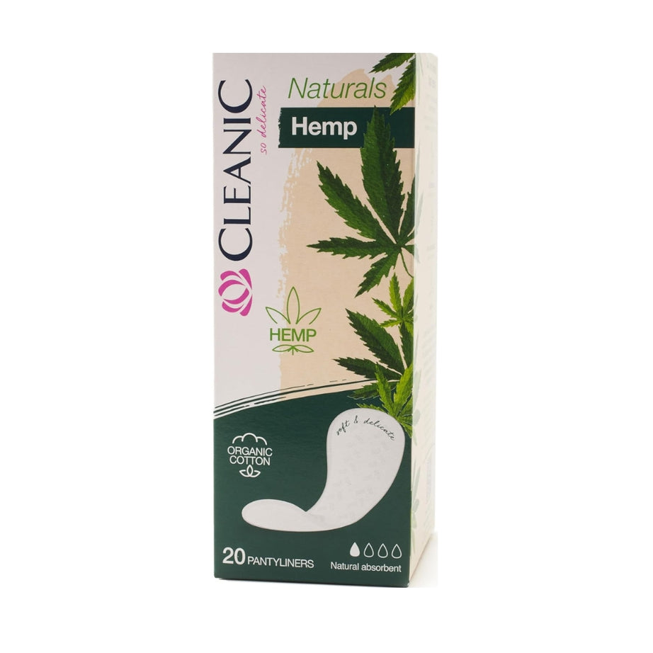 Cleanic Naturals Organic Cotton&Hemp Night Sanitary pad 10 pcs