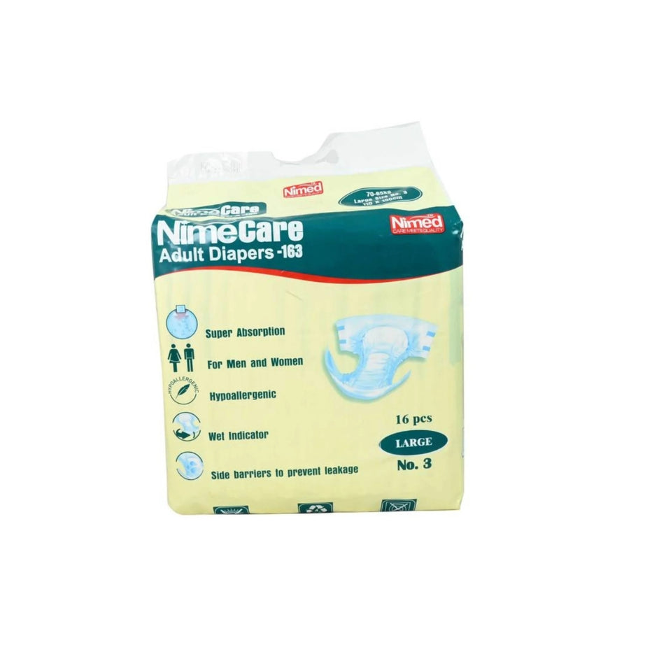 NIMED Nimecare Adult Diapers-163 Size3 L 16s