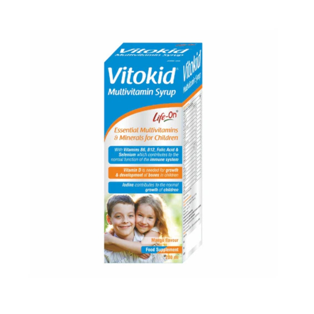 LIFE ON VITOKID MULTIVITAMIN SYRUP 200ML