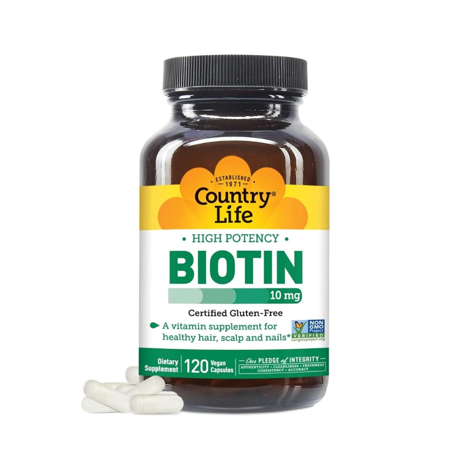 Country Life biotin 10 mg vegan capsules 120's