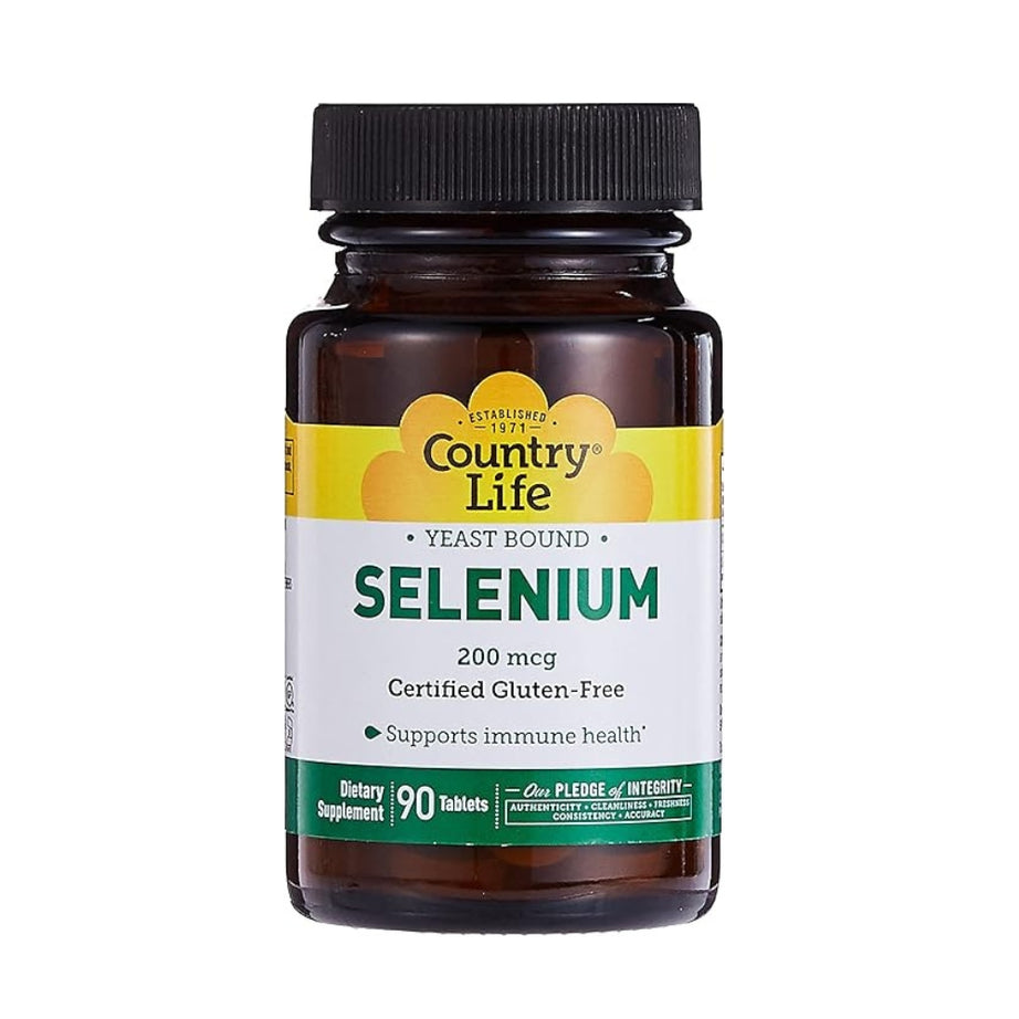 Country Life Selenium 200 Mcg Tablets 90'S