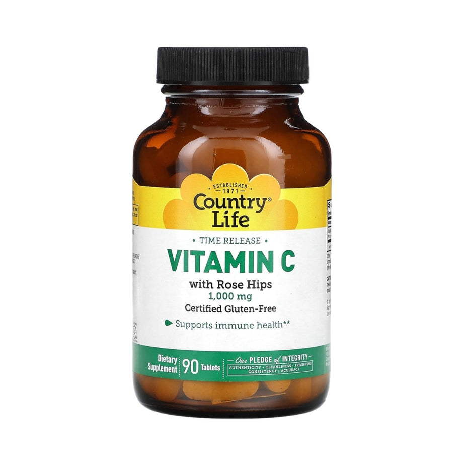Country Life Vitamin C 1000 Mg Tablets 90'S