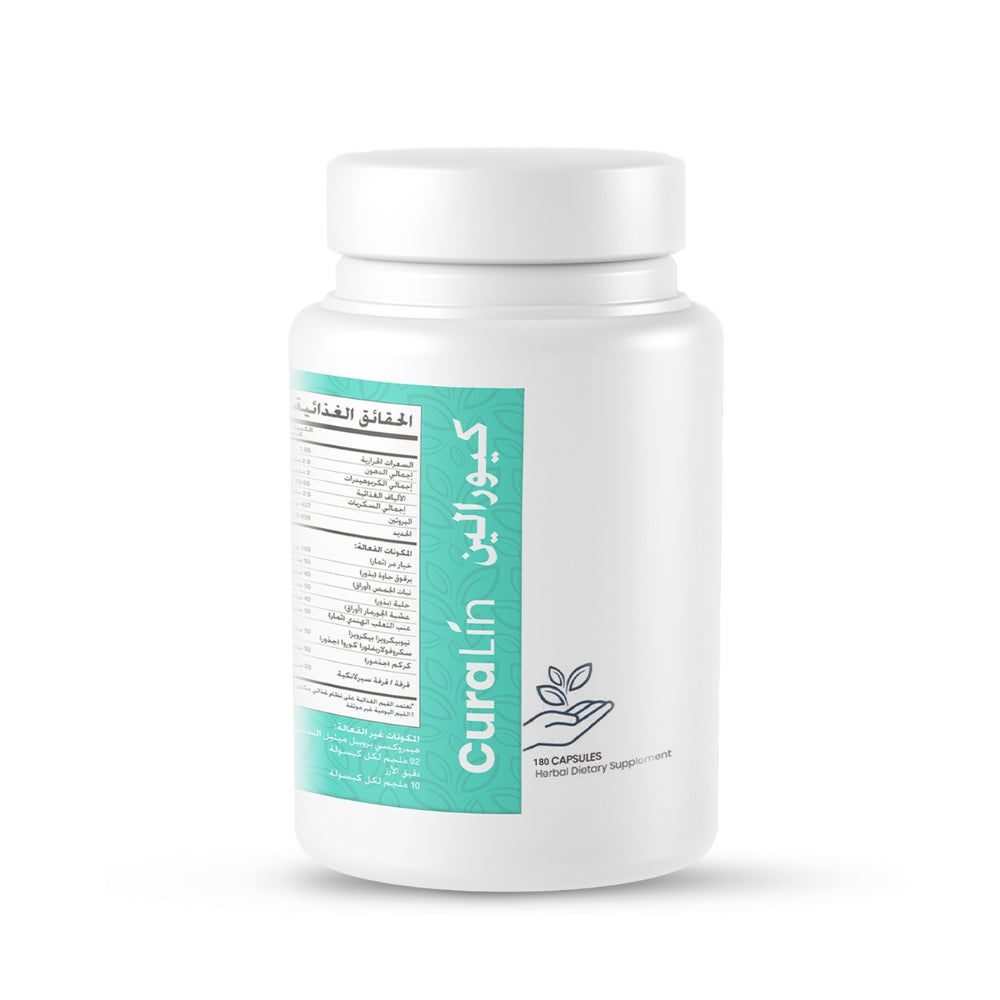 Curalin Herbal Dietary Supplement, To Balance the Blood Sugar Naturally