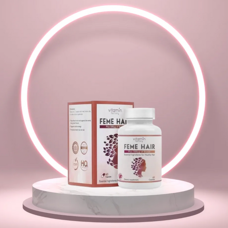 Feme Hair 60 Capsules - Pack of 3