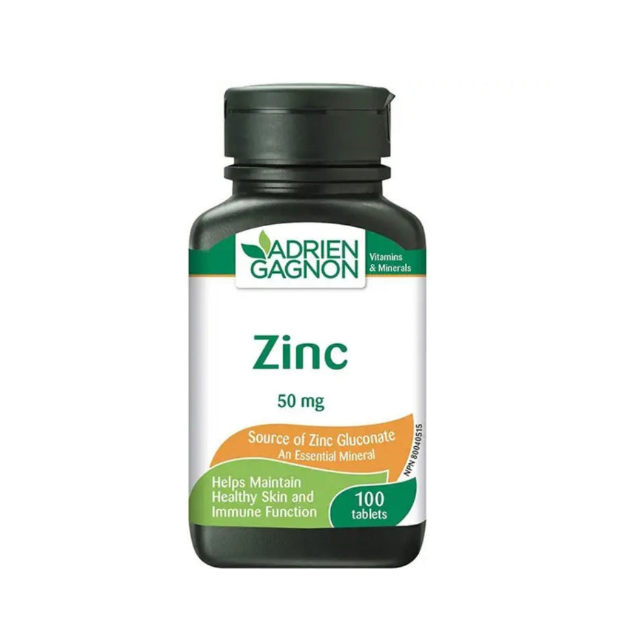 Adrien Gagnon Zinc 50mg Tablets 100's