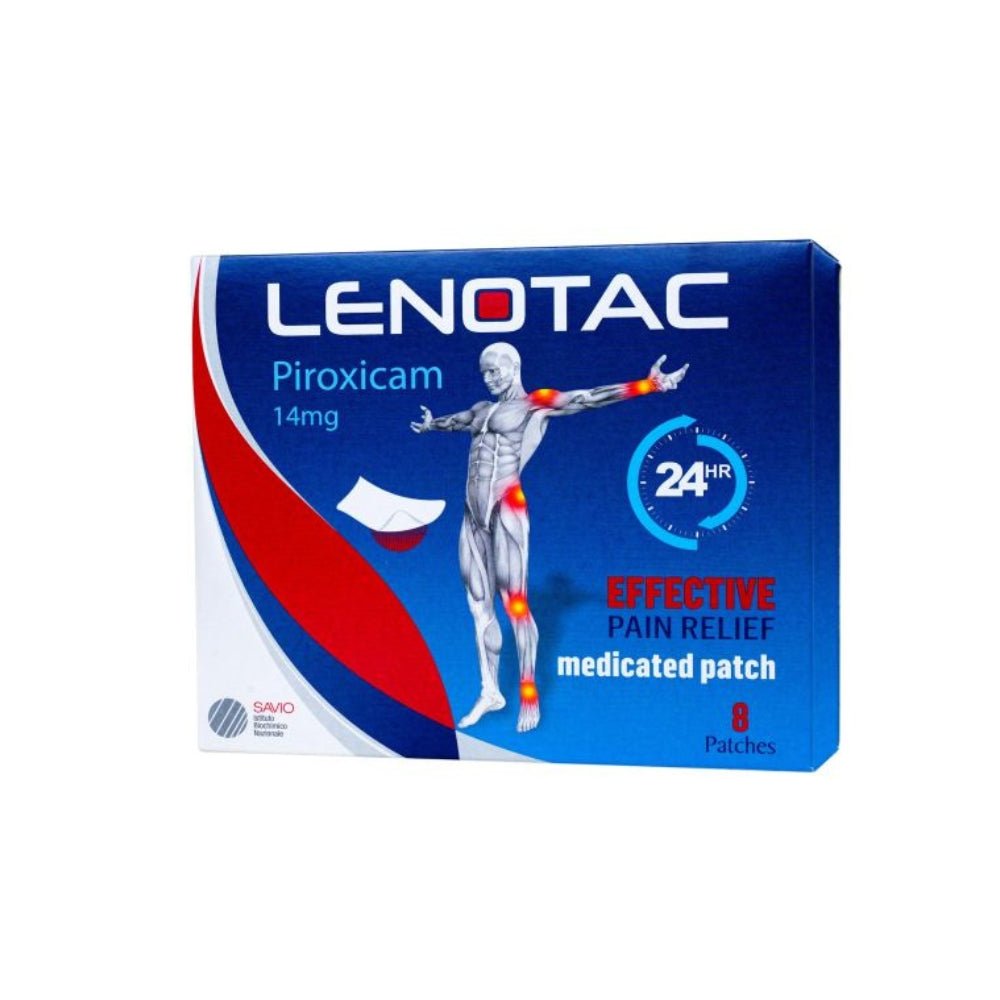 Lenotac 14 Mg Patches 8 S