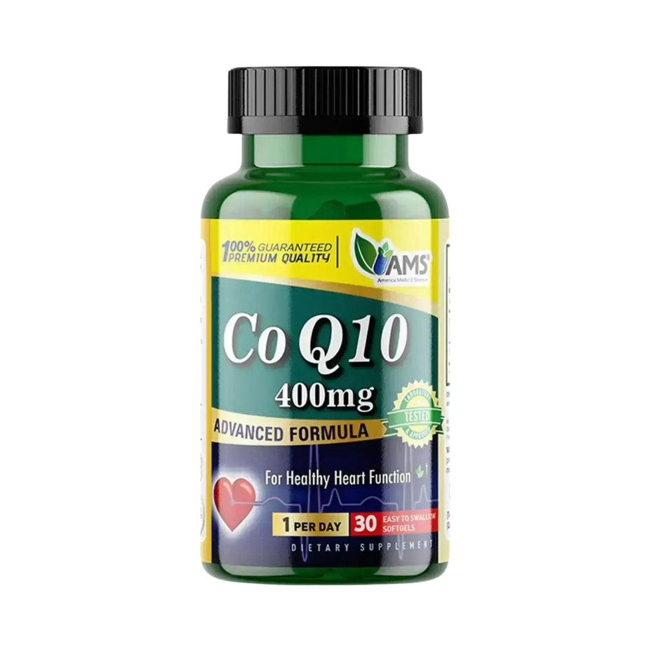 AMS Co Q10 400Mg कैप्स 30'S स्वस्थ हृदय के लिए