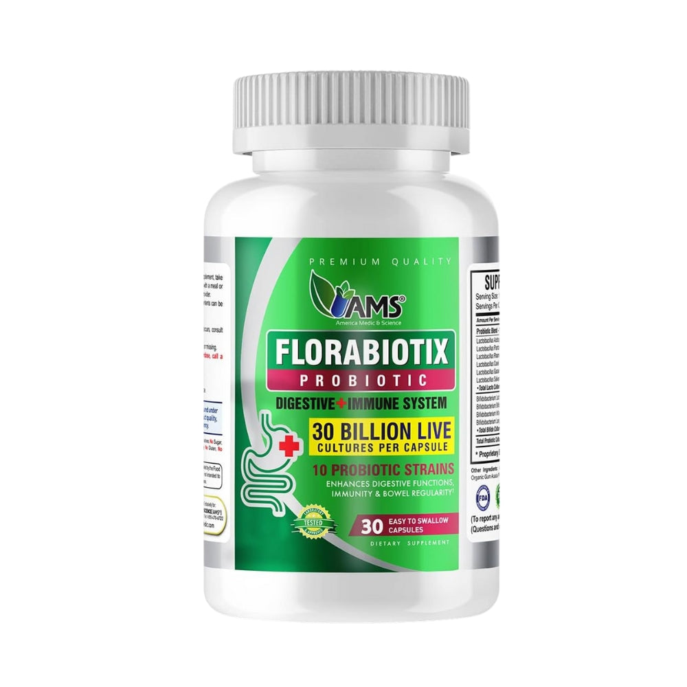 America Medic & Science Florabiotix Probiotic (30 Capsules)