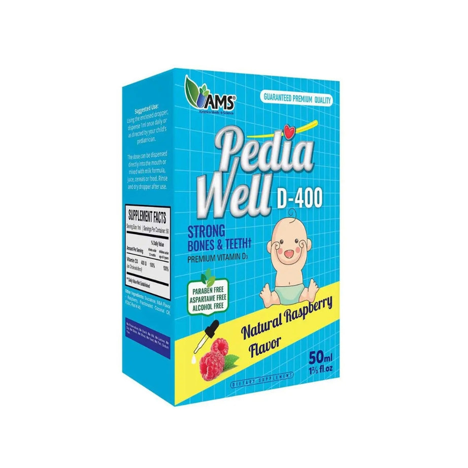 AMS Pedia Well D-400 Natural Rasperry Flavor 50ml