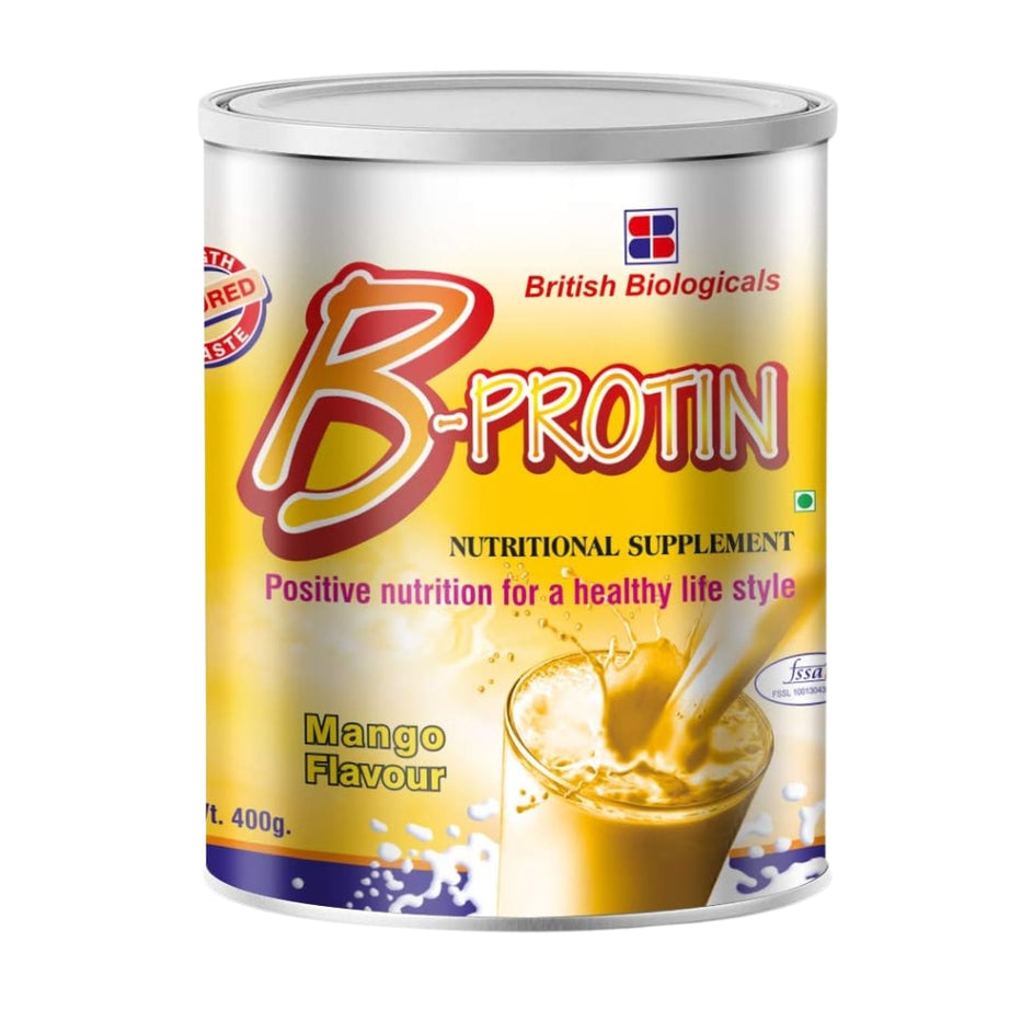 British Biologicals Mango Flavour B-Protin (400g)