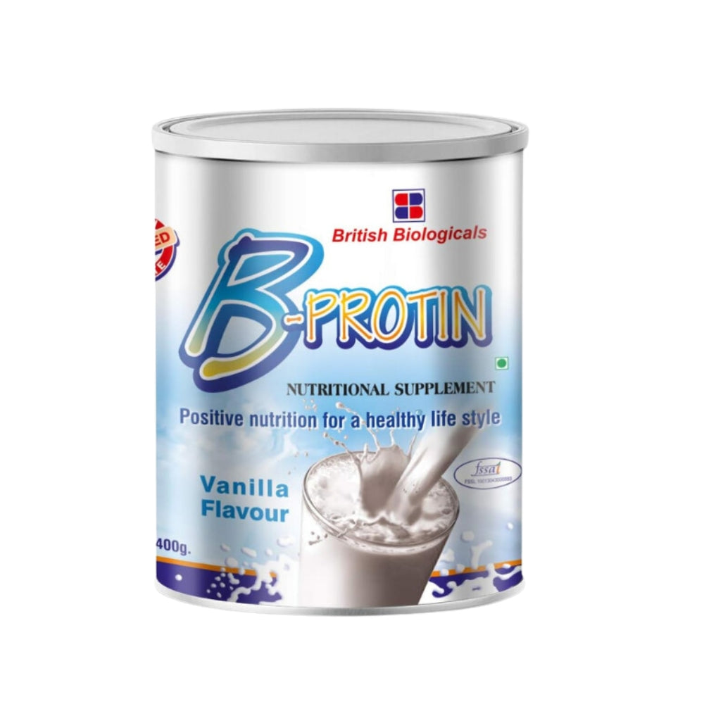 B-Protin Powder Vanilla Flavour 400g – Acorus Pharma