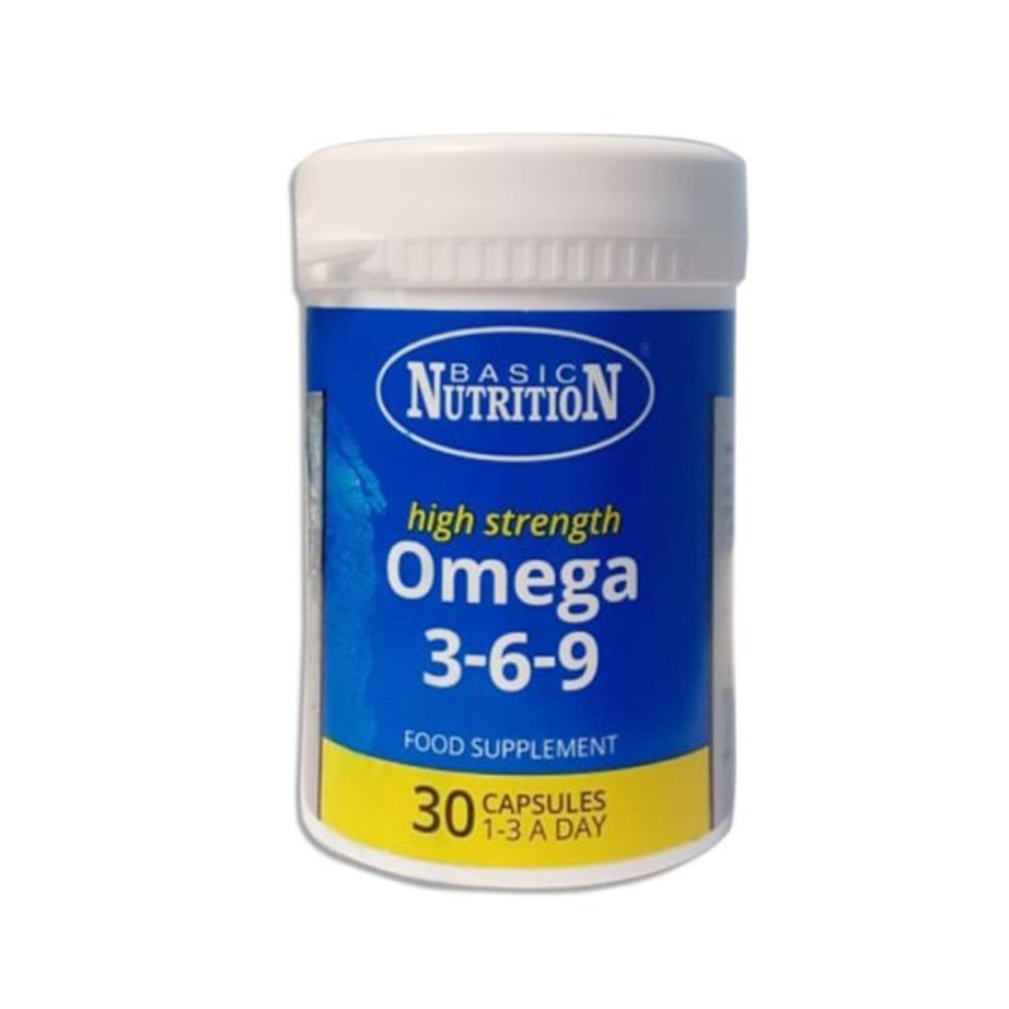 Basic Nutrition Hs Omega 3 6 9 1000 Mg Cap 30s