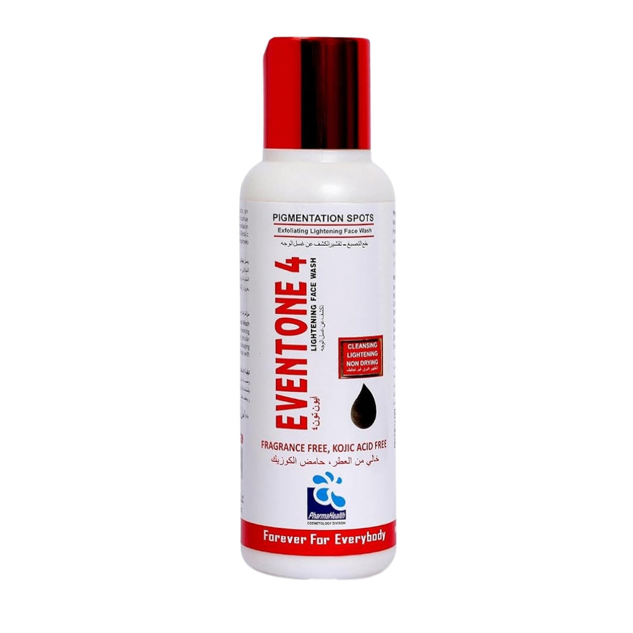 Pharmahealth Eventone 4 Face Wash - Advanced Glowing Cleanser for Radiant Skin, 100ml