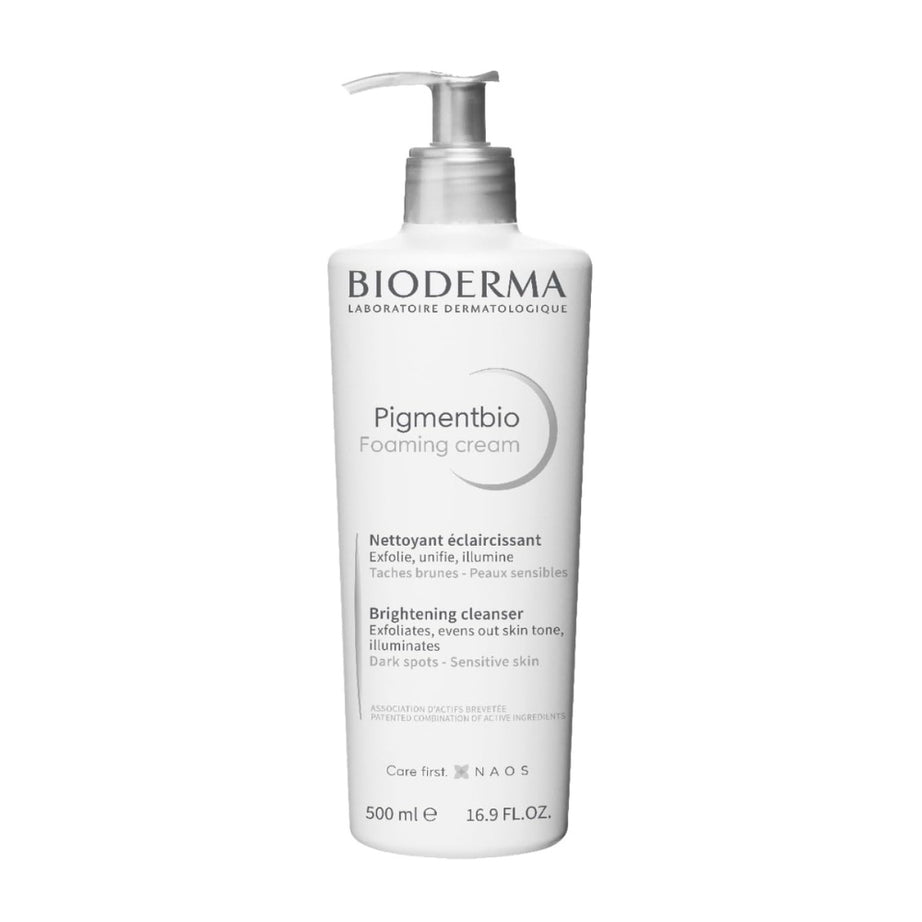 Bioderma Pigmentbio Foaming Cream Brightening Exfoliating Cleanser, 500 Ml