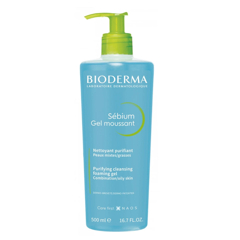 BioDerma Sebium Moussant Purifying Foaming Gel (500ml)