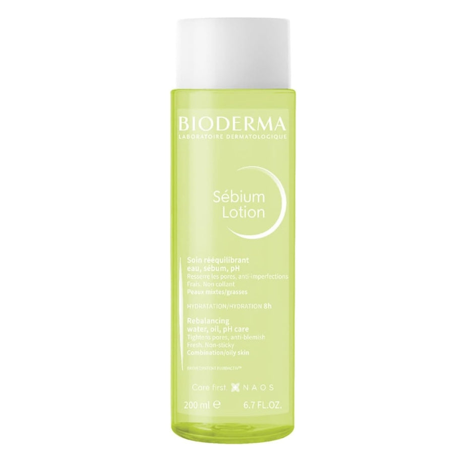 Bioderma Sebium Lotion Rebalancing Water Oil for Combination to Oily Skin, 200ml