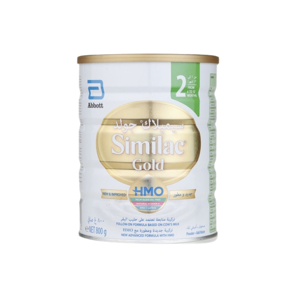 Abbott Similac HMO Gold infant formula milk stage 2 800g