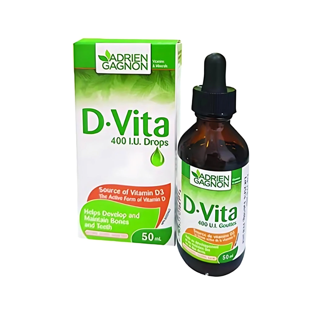 ADRIEN GAGNON D-VITA 400IU DROPS 50ML