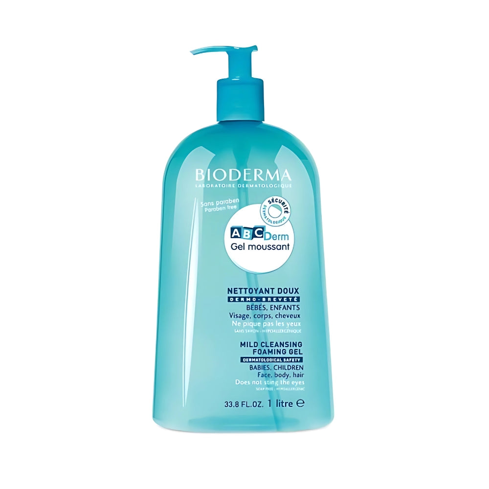 बायोडर्मा एबीसी डर्म मूसेंट फोमिंग जेल 1 लीटर