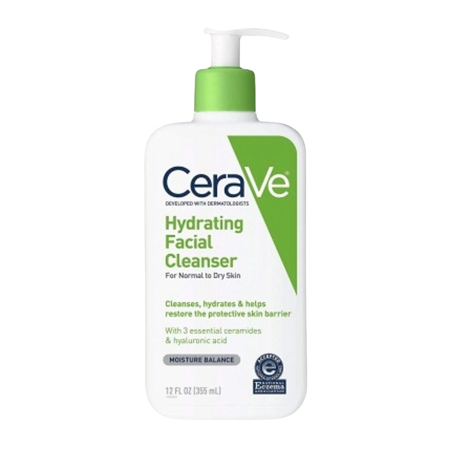 Cerave Hydrating Facial Cleanser For Normal To Dry Skin 355ml