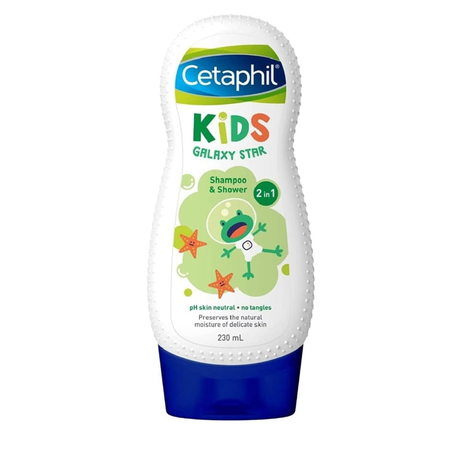 Cetaphil kids, shampoo & shower gel 230 ml (galaxy star)