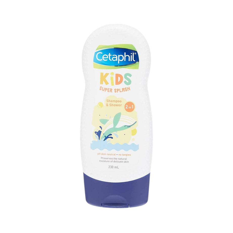 Cetaphil Kids, Shampoo & Shower Gel 230 Ml (Super Splash)