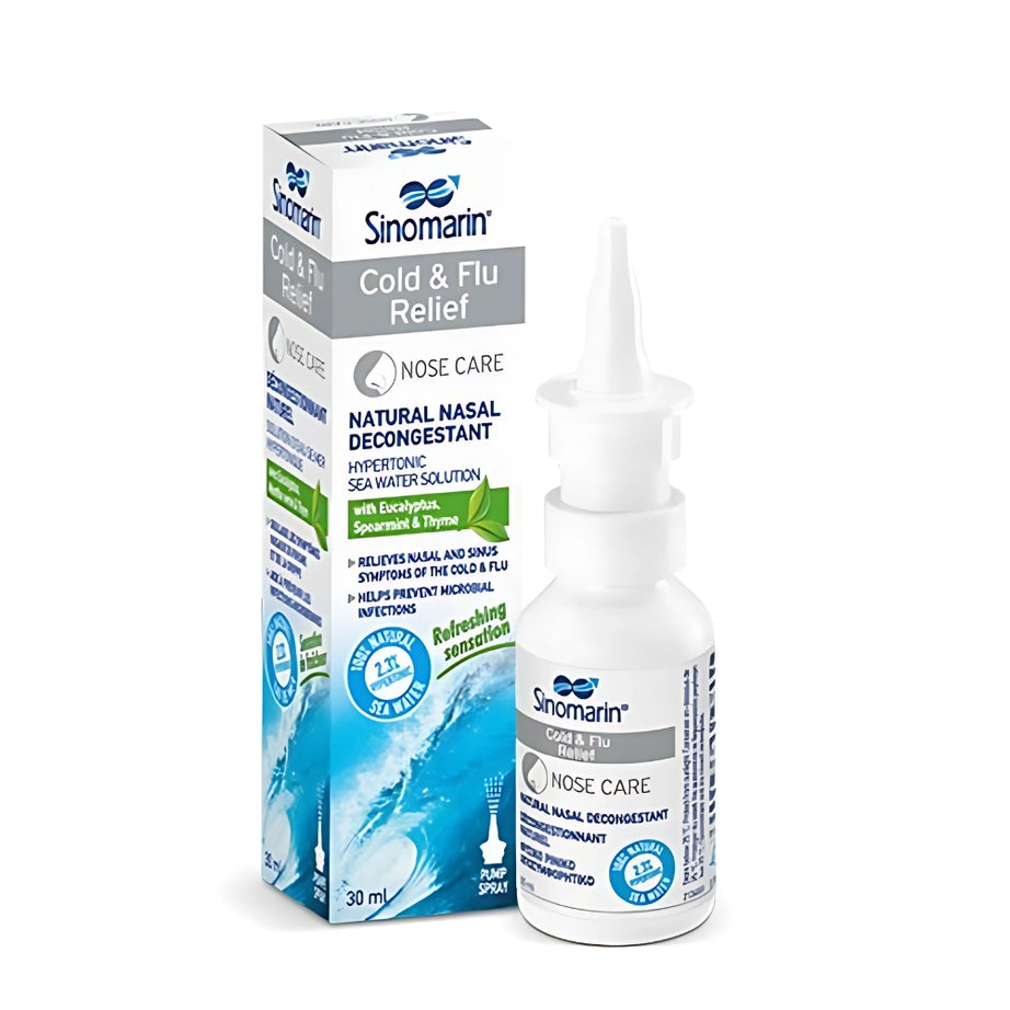 Sinomarin Cold & Flu Nasal Solution 30 ml