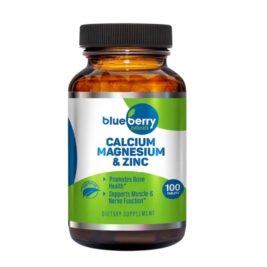 Blueberry Naturals Calcium Magnesium & Zinc Tablet 100's