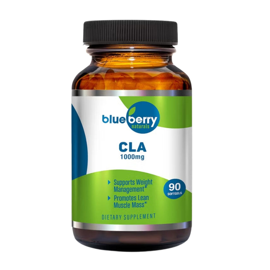 Blueberry Naturals CLA 1000mg Softgels For Weight Management, Pack of 90's