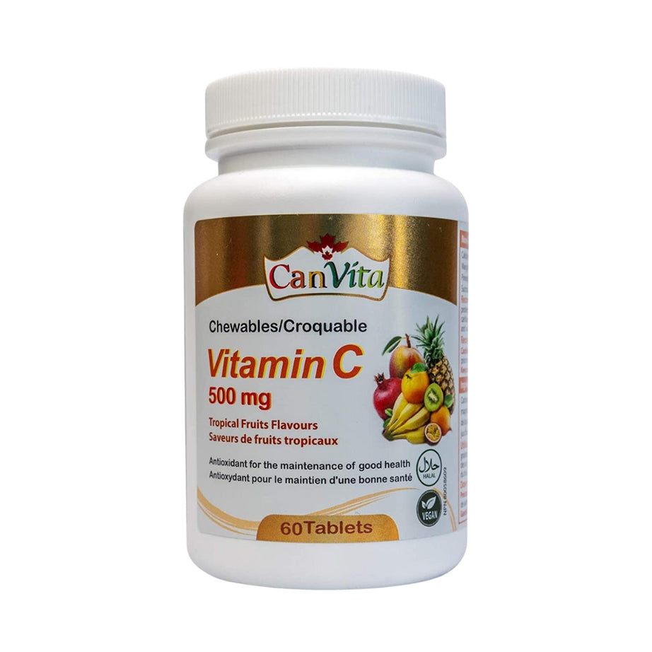 CanVita Vitamin C 500mg Chewable Tablet’s 60’s