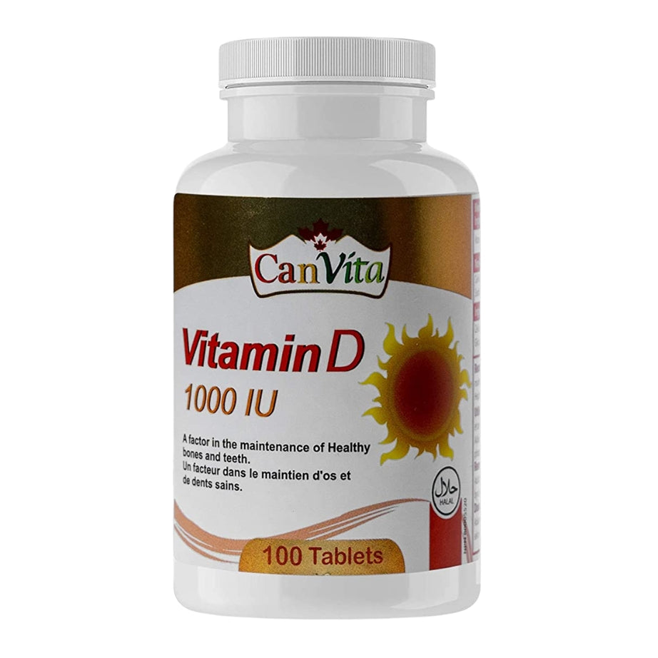 CanVita Vitamin D 1000 IU Tablet’s 100’s