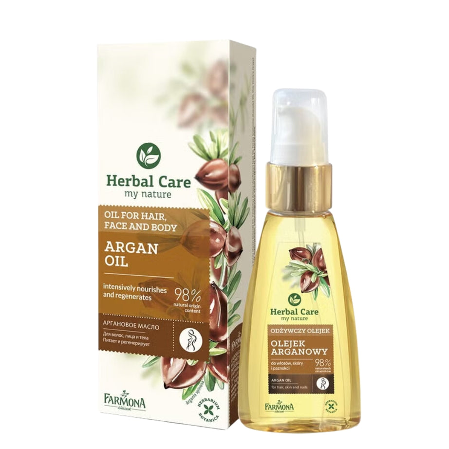 Farmona Herbal Care Nourishing Argan Oil For Hair, Skin And Nails 55ml