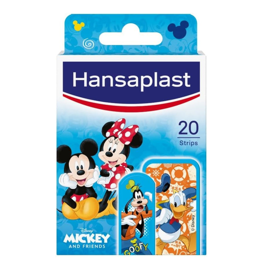 Hansaplast Disney Mickey Mouse & Friends Plasters, 20 Strips