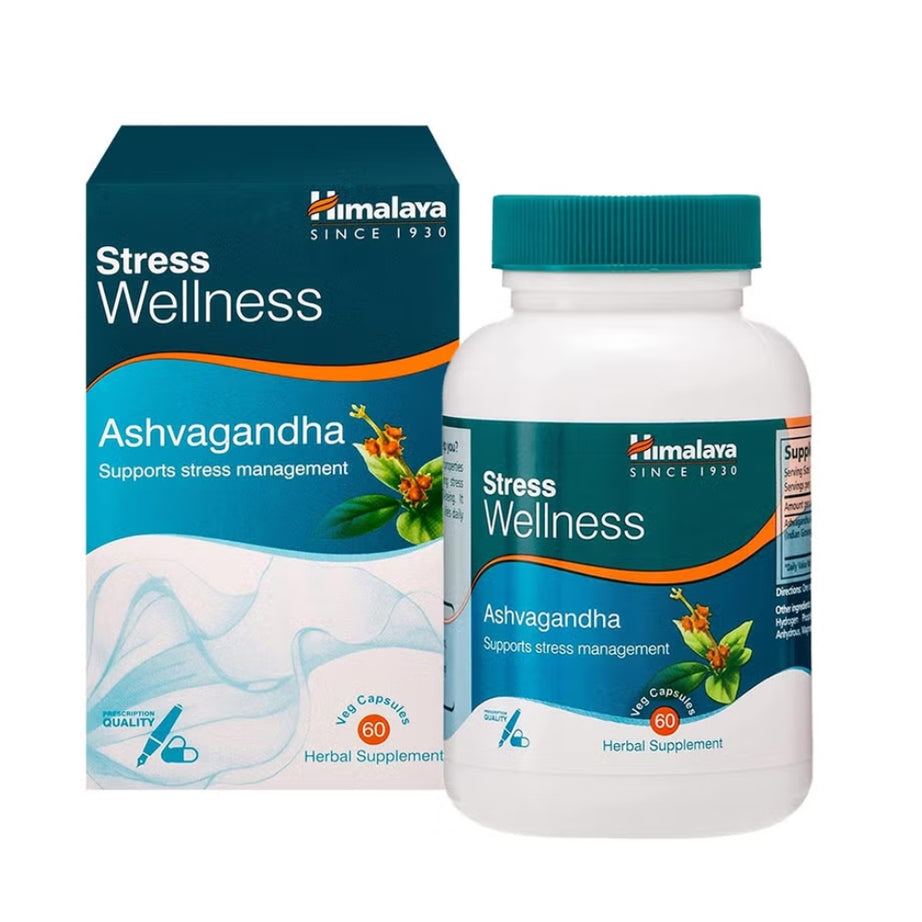 Himalaya Ashvagandha Vegetarian Capsules 60's