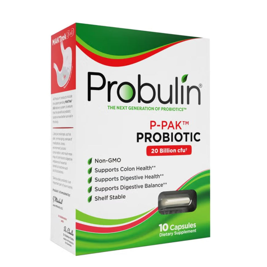 Probulin P-Pack Probiotic Capsules For Colon & Digestive Health, Pack of 10's