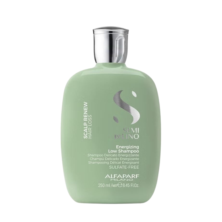 Alfaparf Milano Semi Di Lino Scalp Renew Sulfate Free Energizing Low Shampoo For Hair Loss 250ml