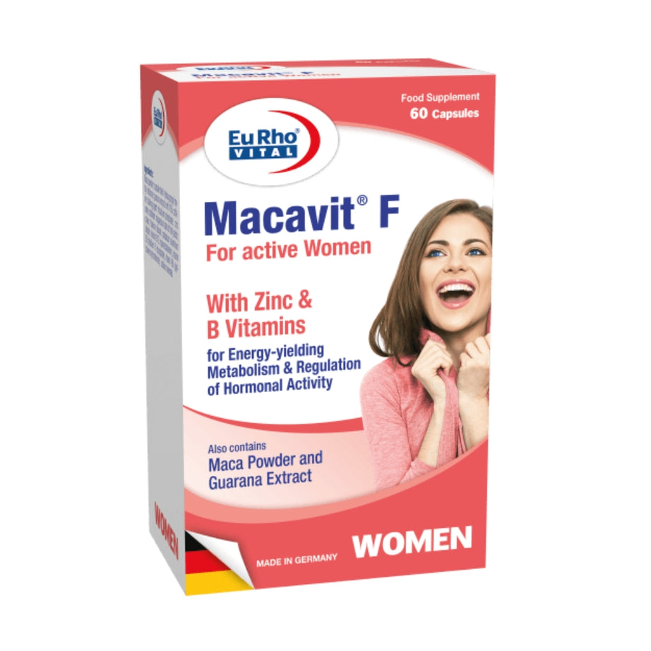 Eurho Macavit F For Active Women 60 Capsules