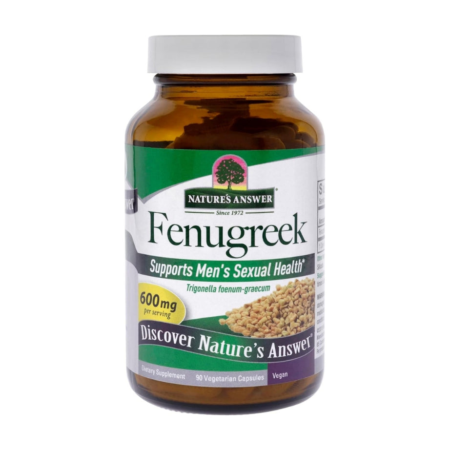 Nature's Answer Fenugreek Seed Vegetarian Capsules, 90'S